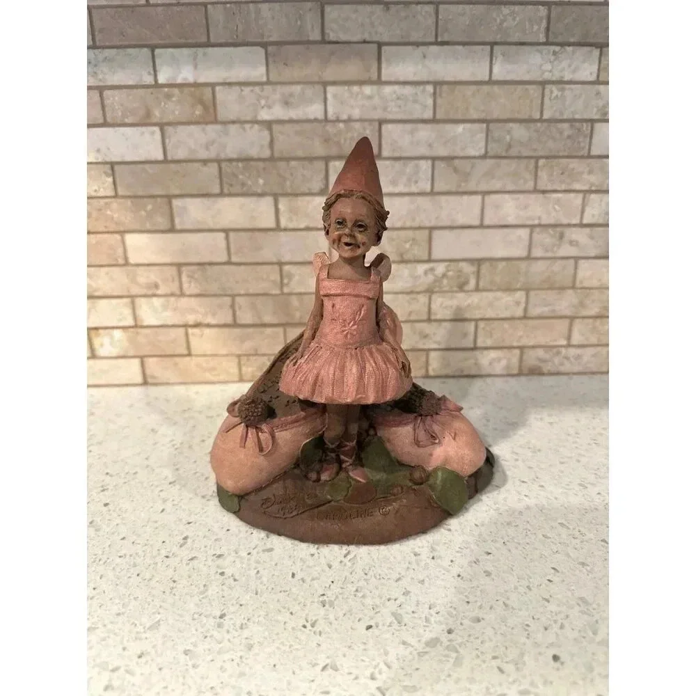 Tom Clark Clay Ballerina Gnome Sculpture Caroline Retired‎ 1988 (n)